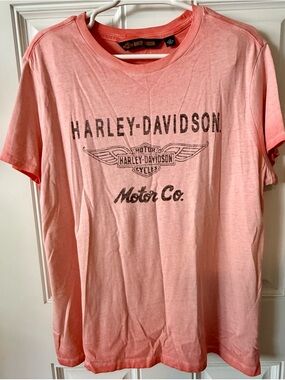 Harley-Davidson Orange Logo Tee